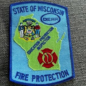 Vintage WI Fire Protection Patch